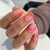 Gradient False Nails French Tip - Ombre Press on Nails