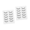 OHPHCALL 2sets Eyelash Set Eyelashes Full Eyes Makeup Beauty Lashes