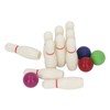 Kids Bowling Set Educational Interactive Resin with 10 Bowling Pins