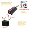 KRXNY Power Inverter Converter 2000W 24V DC to 110V 120V