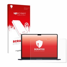 upscreen Scratch Shield Screen Protector compatible with Apple MacBook Air 15" M4 2025 - HD-Clear, Anti-Fingerprint