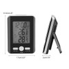 BALDR LCD Digital Thermometer Clock Indoor Outdoor Temp Display with