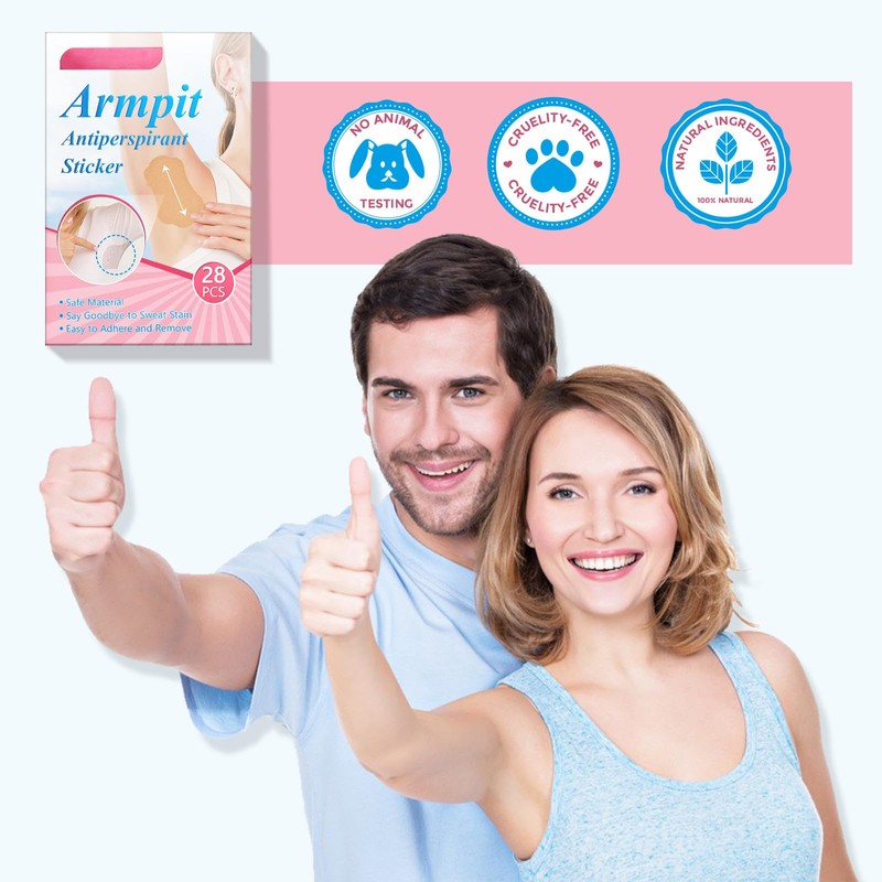 Sweat Pads - Ultra-Thin Invisible Armpit Sweat Pads for Women