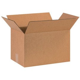 Aviditi 161010 Corrugated Cardboard Box 16" L x 10" W x 10" H, Kraft, for Shipping, Packing and Moving (Pack of 25)