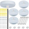 Svitzoot Canopy Metal White 100 x 18 mm Canopy Lamp
