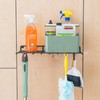 StoreYourBoard The Afton Laundry Room Shelf, Wire Shelving Wall Mounted,