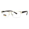 Multi Focus Progressive Reading Glasses 3 Powers in 1 Rectangle