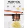 GloTika Large 15oz Potato Ricer Masher, Heavy Duty Stainless Steel