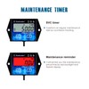 Runleader Digital Hour Meter Tachometer Gauge RPM Alert Backlights Display