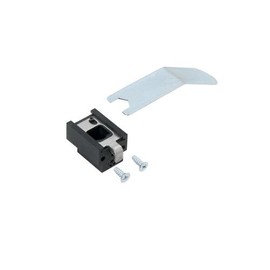 Satin Aluminum Top Guide for Jackson Concealed Vertical Rod Panic Exit Devices with Top Bolt