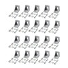 Bohaner 20 x Mounting Material Angle Aluminium Profile 20 x