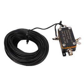 Dpofirs Portable HF End Fed Antenna 1:49 Balun Short Pocket End Fed Antenna 3-30MHz for Amateur Radio with 20m Oscillator Testing & Storage Bag