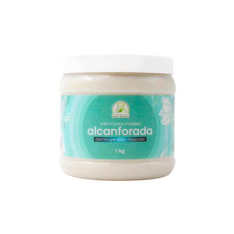 Crema Para Masajes Musculares Alcanforada Productos Mart Mexico 1 Kilo
