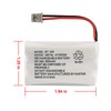 Uniden BT-446 Nickel Metal Hydride Rechargeable Cordless Phone Battery, DC