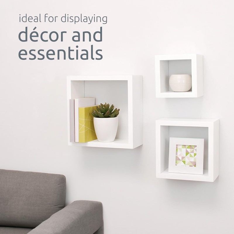 Kiera Grace Set of Three Cubbi Rustic & Timeless Decorative