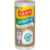 Glad White Garbage Bags - Tall 45 Litres - Made