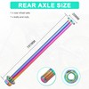 Funparts Rear Wheel Axle with Nut Titanium Alloy for Surron