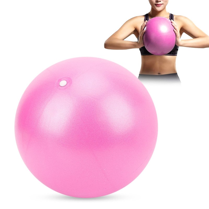 QANYEGN 25cm Heavy Duty Yoga Exercise Ball, 3 Colors Pilates
