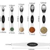 7-Piece Magnetic Measuring Spoons Set – Dual-Sided Stainless Steel, Small