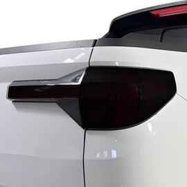BOGAR TECH DESIGNS Rear Taillight Tail Light Tint Kit PPF Fits Hyundai Santa Cruz 2022-2025, Dark Smoke