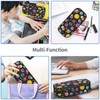 GVGOAGL Cartoon Space Planet Pencil Case Organizer Big Capacity Pencil