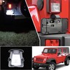 KEEGTBOX Full LED License Plate Light Tag Lamp Assembly Compatible