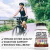 Liberty Lifestyle Lions Mane Mushroom Supplement with Turkey Tail Reishi