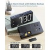 Roxicosly Digital Alarm Clocks for Heavy Sleepers,7.5" LED Display Loud