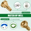 PF247007 Quick Connect Hose Adapt for 3/4" Garden Hose RV