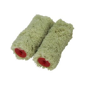 Faithfull FAIRMINI2MAS Masonry Mini Roller Refills 100mm (4in) Twin Pack. For Masonry Paints on Rough Surfaces