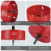 Flintronic Hole Saw Hole Cutter Set, 125 mm Circular Saw