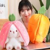 Rabbit Hide Plush Bunny Cuddly Toy Rabbit Small Filled Rabbit