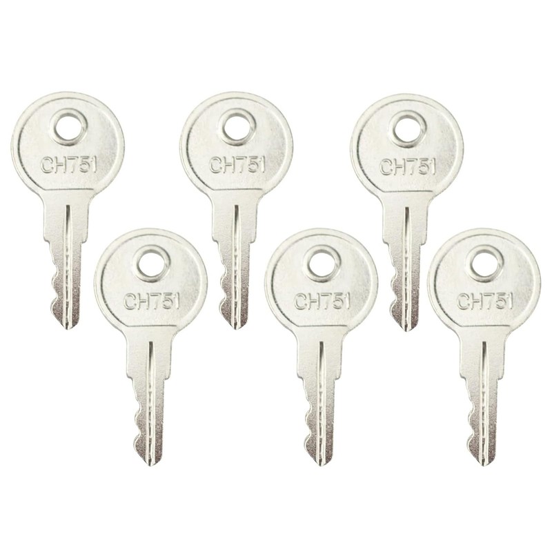 CH751 Keys Replacement for RV Compartments Campers Storage Cabinets Door