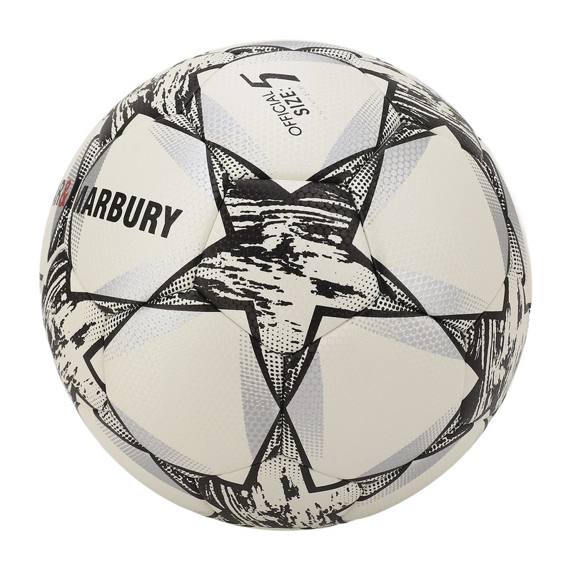 Soccer Ball Size 5 High Elasticity Kick Resistant PU Leather
