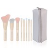 SIXPLUS Six Plus Makeup Brushes Set of 8 Heart Shape