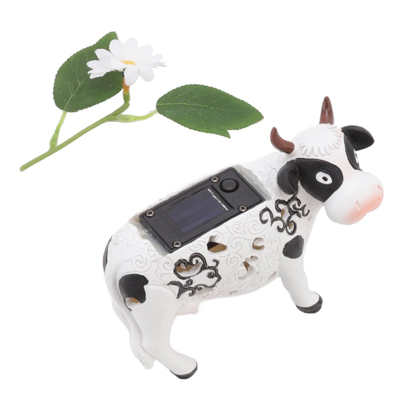 Daisy Cow Solar Light Animal Shaped Color Changing LED Garden