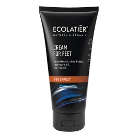 Desodorante Crema Para Pies, Orgánica Ecolatier Power Hombre Mentolada