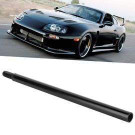 Aluminum Shift Knob Extension, 10 Inch Shift Knob Extension M12 X 1.25 Shift Lever Extension for Manual Transmission for Susuki Samurai (Black)