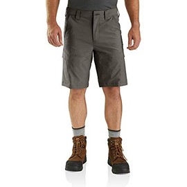 Carhartt Men's Force Relaxed Fit Lightweight Ripstop Work Short, Tarmac, W34