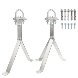 XRDS-RF Antenna Wall Mount 12 Inch Heavy-Duty Stand Off Wall Mast Mount Windproof Antenna Mounting Bracket (2-Leg + 3-Leg)