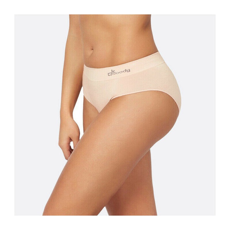 Boody Midi Brief, Light Grey Marl / M