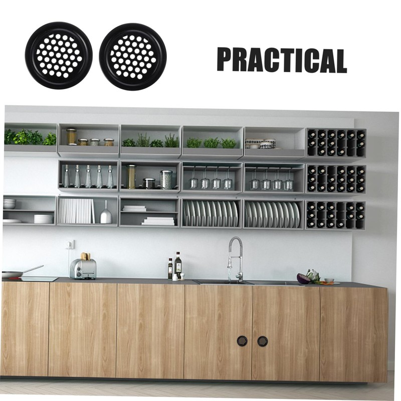 Gadpiparty 20 Pcs Vent Covers for Heat Emission Round Ventilation