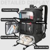 RoyalAnt Travel Backpack for Men,60L Carry On Luggage Backpack with