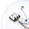 GU10 Ceiling Spotlight Holder 3 Head Rotating Lamp Base Fixture