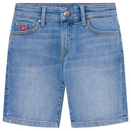 Hackett London Boy's Light Short, Denim (Lt Denim), 7 Years