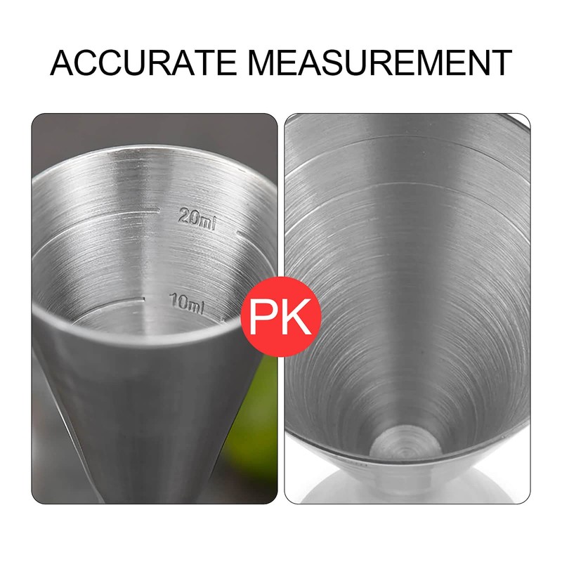 Cocktail Jigger for Bartender Double Japanese Style Jigger with Inside