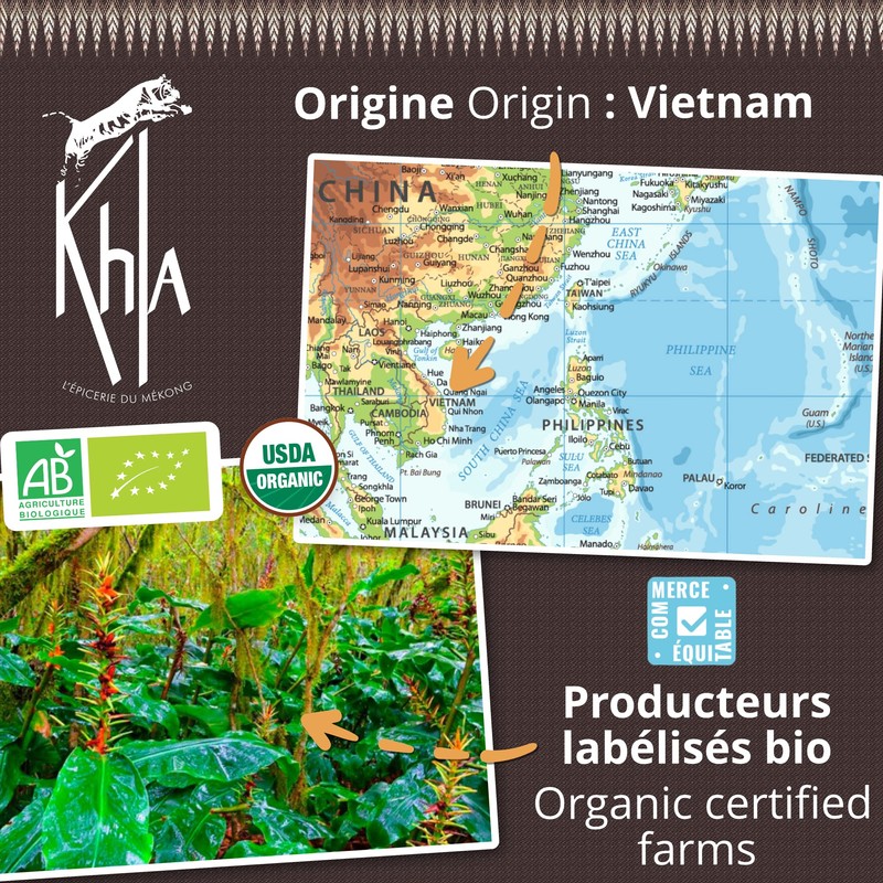 KHLA - Ginger Powder - Organically Produced and Fair Trade