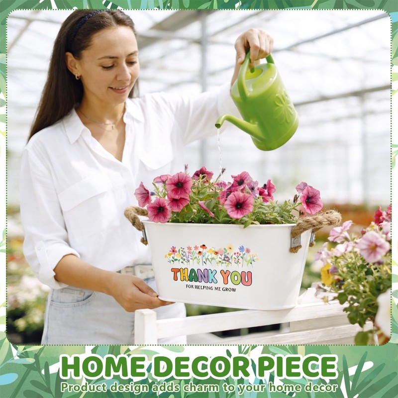 4Pcs Teacher Appreciation Gifts Thank You for Helping Me Grow