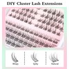 Lash Clusters, Lash Cluster Set 200 Stück Anime Wimpern Set