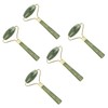 Mikinona 5pcs Natural Jade Beauty Device Guasha Face Tool Ridges